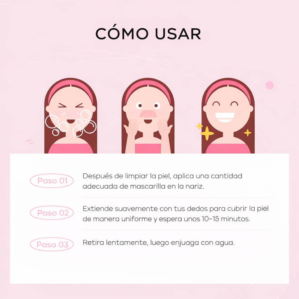 Mascarilla Peel Off Nariz Japan Sakura Laikou