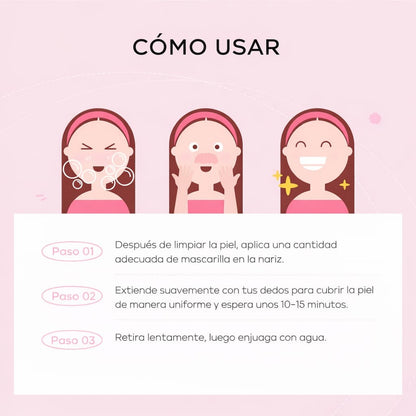 Mascarilla Peel Off Nariz Japan Sakura Laikou