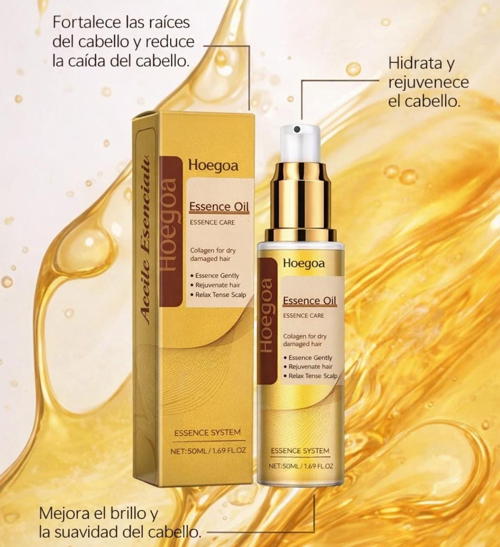 Aceite de cabello Essencia Maca Hoegoa