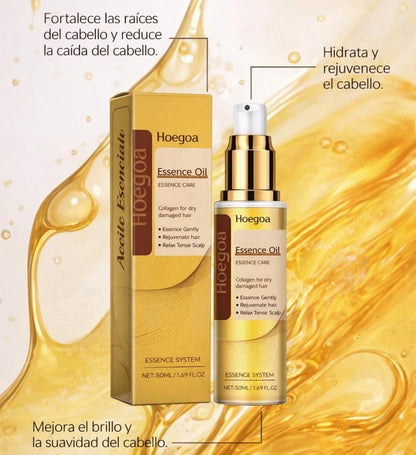 Aceite de cabello Essencia Maca Hoegoa