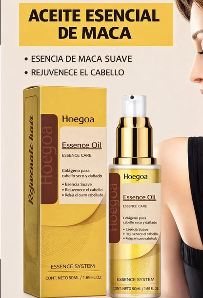 Aceite de cabello Essencia Maca Hoegoa
