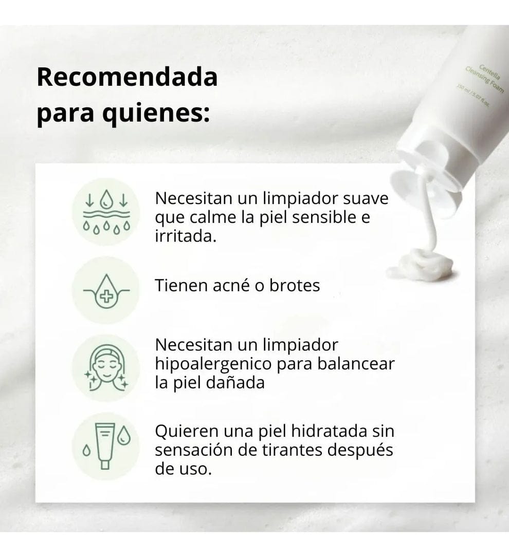 Limpiador Foam Centella Mixsoon