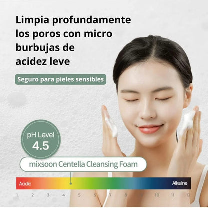 Limpiador Foam Centella Mixsoon