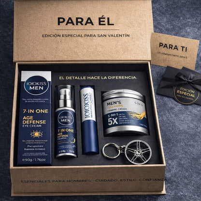 Set Skincare Valentine's Men’s Total Defense + Regalo