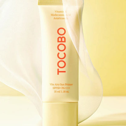 TOCOBO Vita Airy Sun Primer SPF50+ PA++++ | Bloqueador y Primer