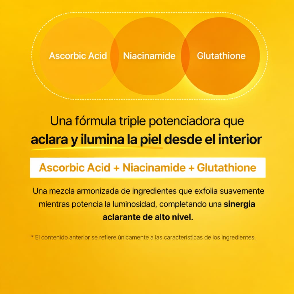 Mixsoon Crema Vitamina C Iluminadora con Niacinamida y Glutatión