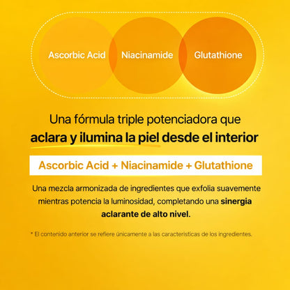 Mixsoon Crema Vitamina C Iluminadora con Niacinamida y Glutatión