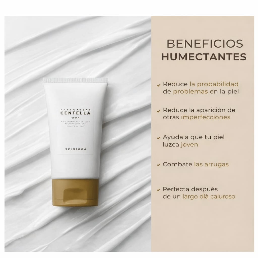 SKIN1004 Madagascar Centella Cream | Crema Calmante Coreana