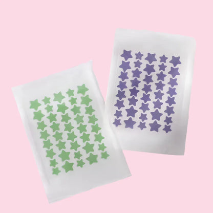 Parches para acné de estrellas de colores UNISEX