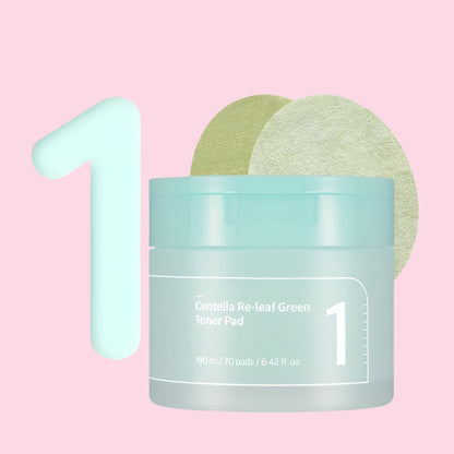 Toner Pads Numbuzin N#1 con centella asíatica