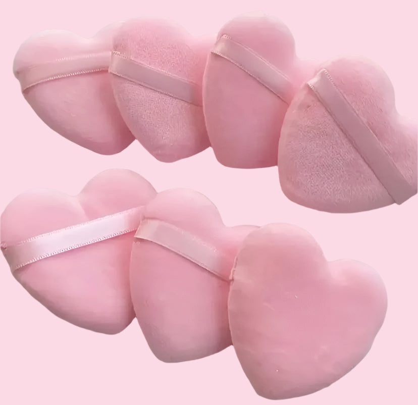 Esponja para polvo Corazón Velvet