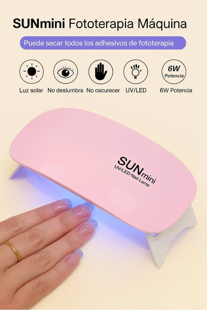 Lámpara LED UV “Sun Mini Rosé”