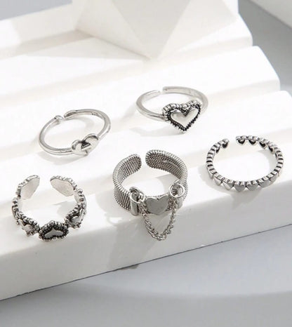 Anillos “Heart Love”