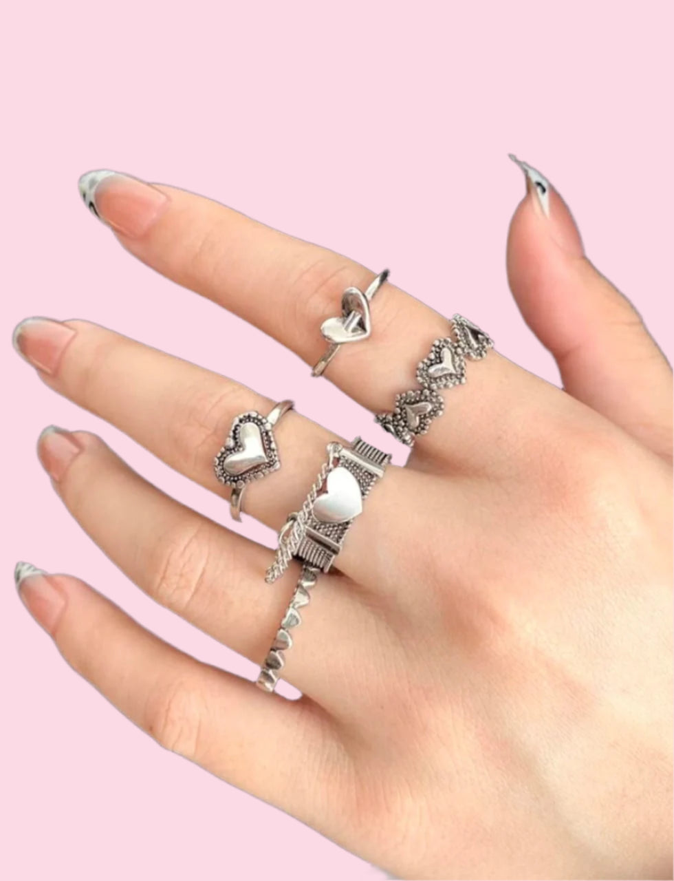 Anillos “Heart Love”