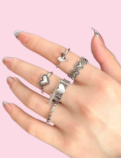 Anillos “Heart Love”