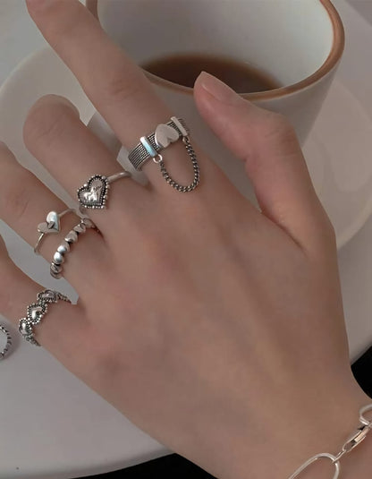 Anillos “Heart Love”