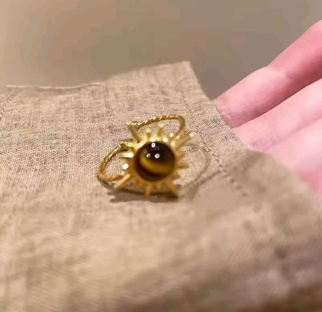 Anillos “Golden Eclipse”