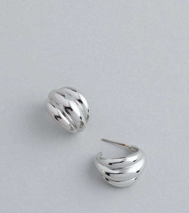 Aretes Élara Silver