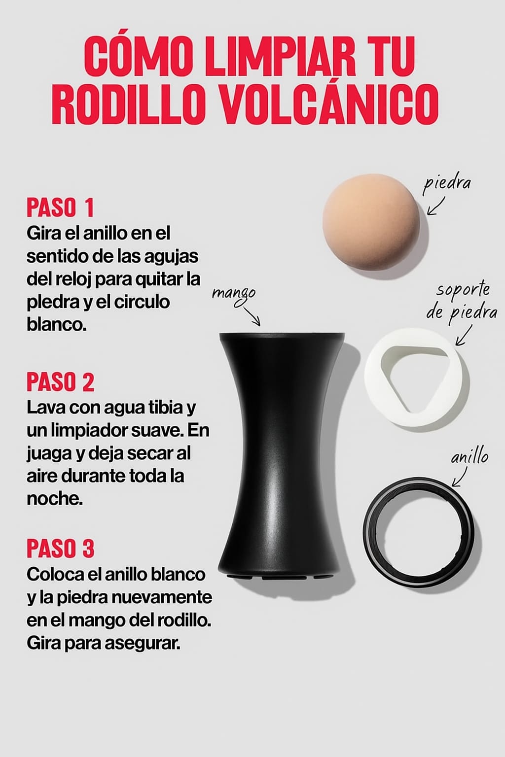 Rodillo Volcánico Velvet Orb