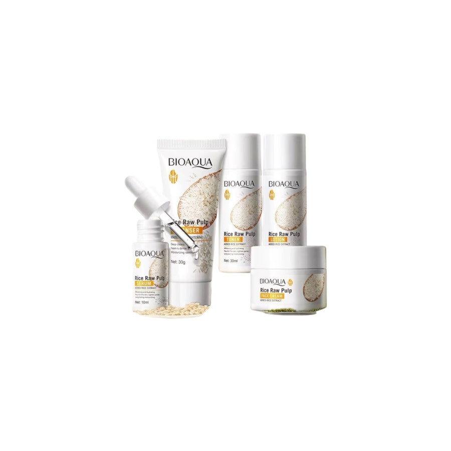 Set Skincare Rice Raw Pulp BIOAQUA