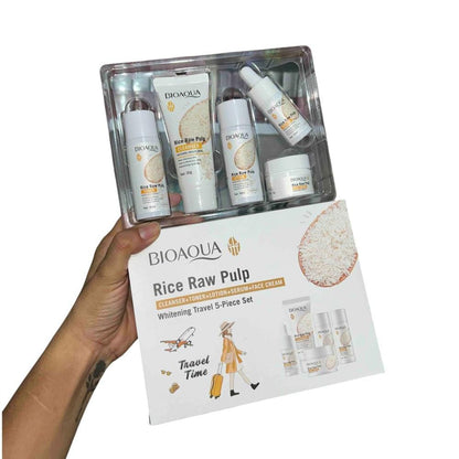 Set Skincare Rice Raw Pulp BIOAQUA
