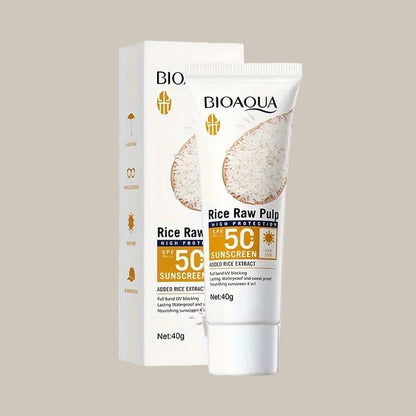 Bloqueador Rice Raw Pulp SPF 50+ BIOAQUA