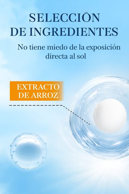 Bloqueador Rice Raw Pulp SPF 50+ BIOAQUA