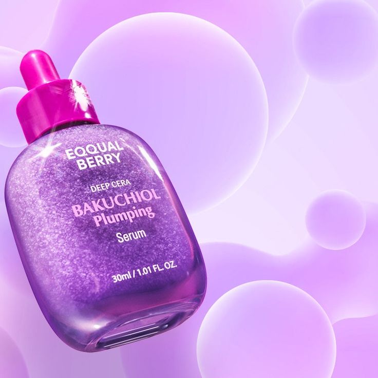 Serum Bakuchiol Plumping Glow EQQUAL BERRY