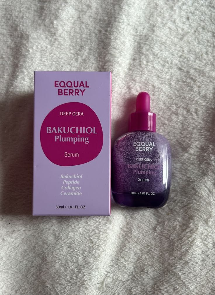 Serum Bakuchiol Plumping Glow EQQUAL BERRY