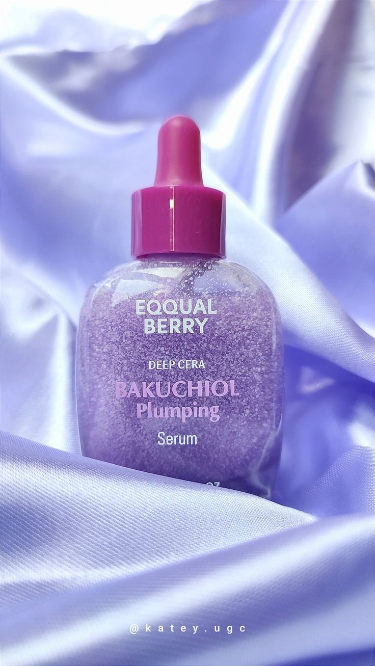 Serum Bakuchiol Plumping Glow EQQUAL BERRY