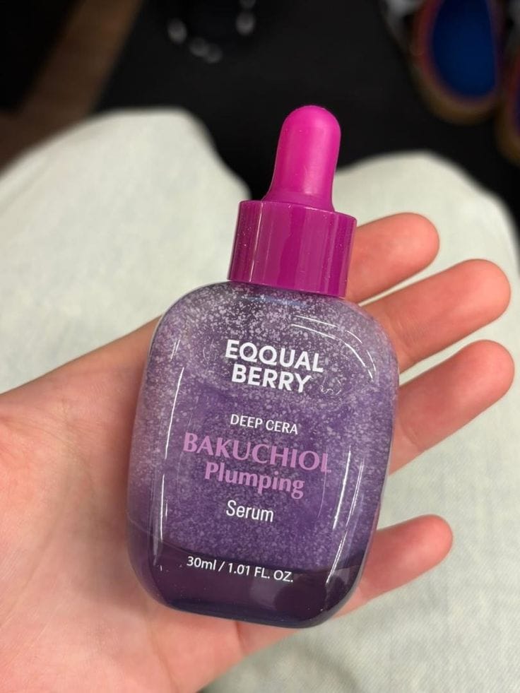 Serum Bakuchiol Plumping Glow EQQUAL BERRY