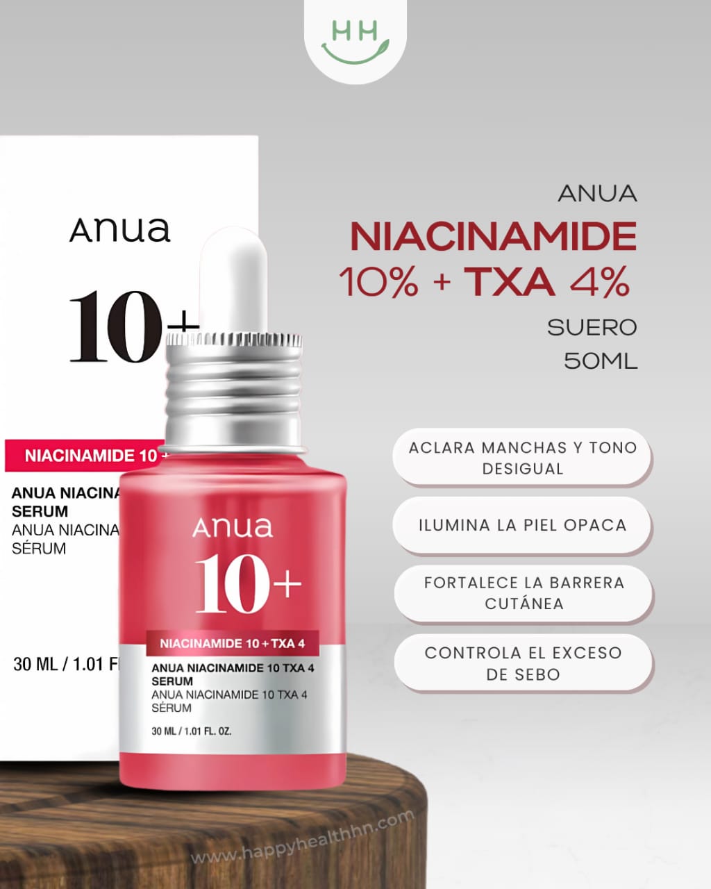 Serum Brightening Niacinamide 10%  TXA 4% Anua