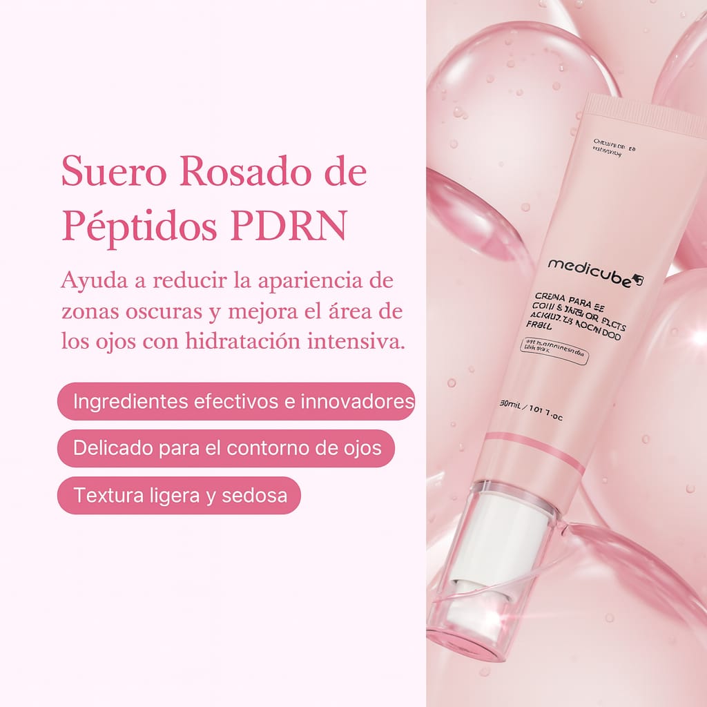 Contorno de ojos PDRN Pink Peptide Medicube