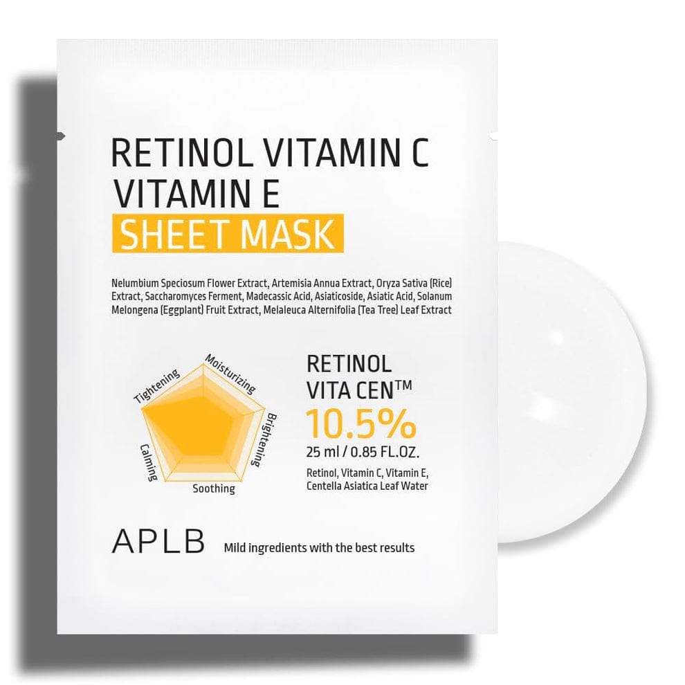 Mascarilla Retinol Vitamin C & E APLB