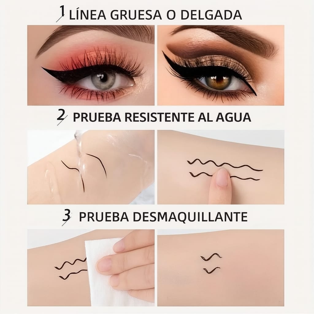 Delineador negro plumón Cat Paw