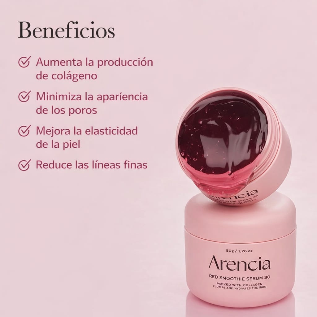 Serum Red Smoothie 30 Arencia
