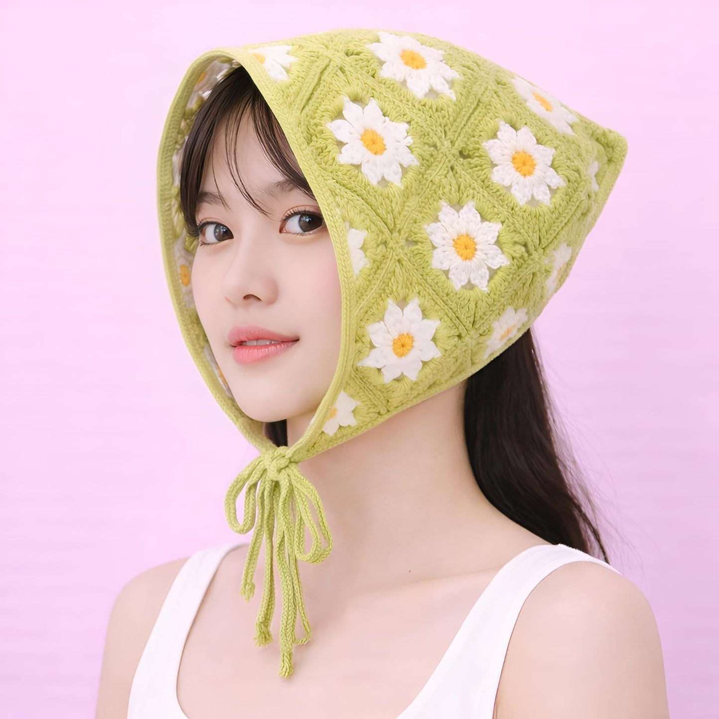 Bandana Crochet Strawberry Jennie