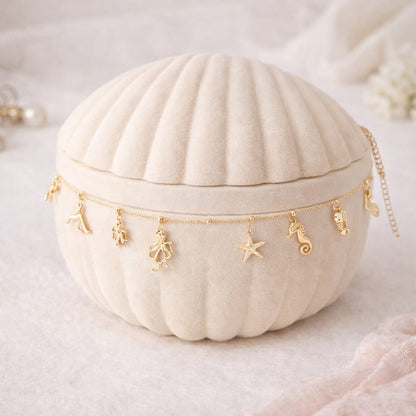 Cinturilla Cadena Sea Charms