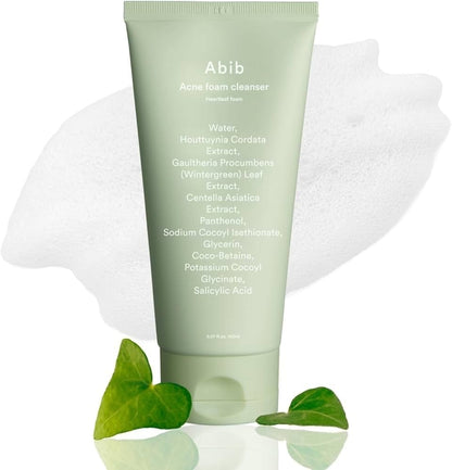 Limpiador Foam Acne Heartleaf Abib