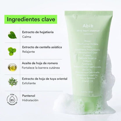 Limpiador Foam Acne Heartleaf Abib