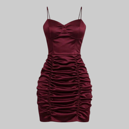 Vestido Isabella Wine