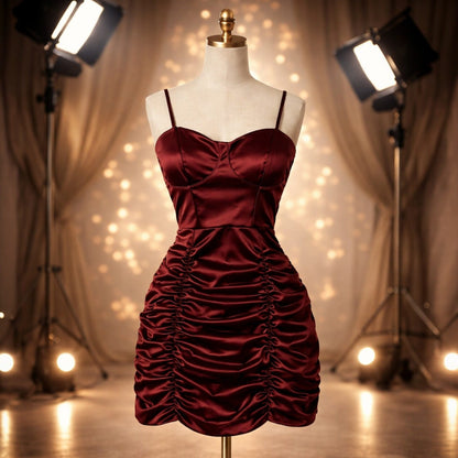 Vestido Isabella Wine