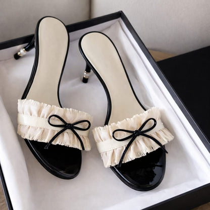 Zapatos Coquette Bow Chanel