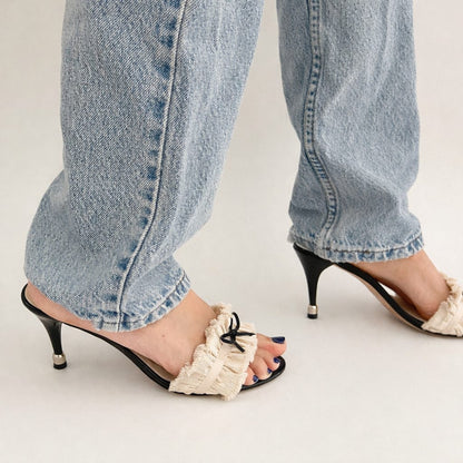 Zapatos Coquette Bow Chanel