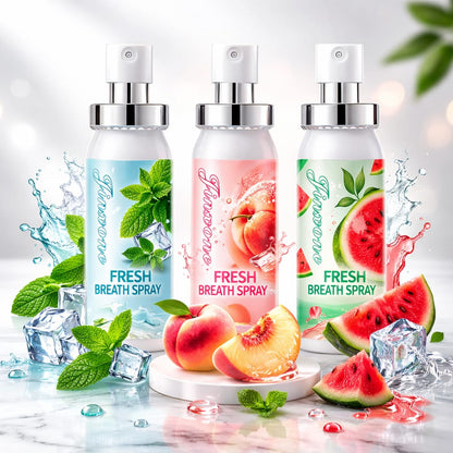 Perfect Breath Spray Bucal Refrescante 3 Sabores Menta Sandía Durazno