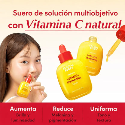 Eqqual Berry Serum Vitamin Illuminating Iluminador y Glow