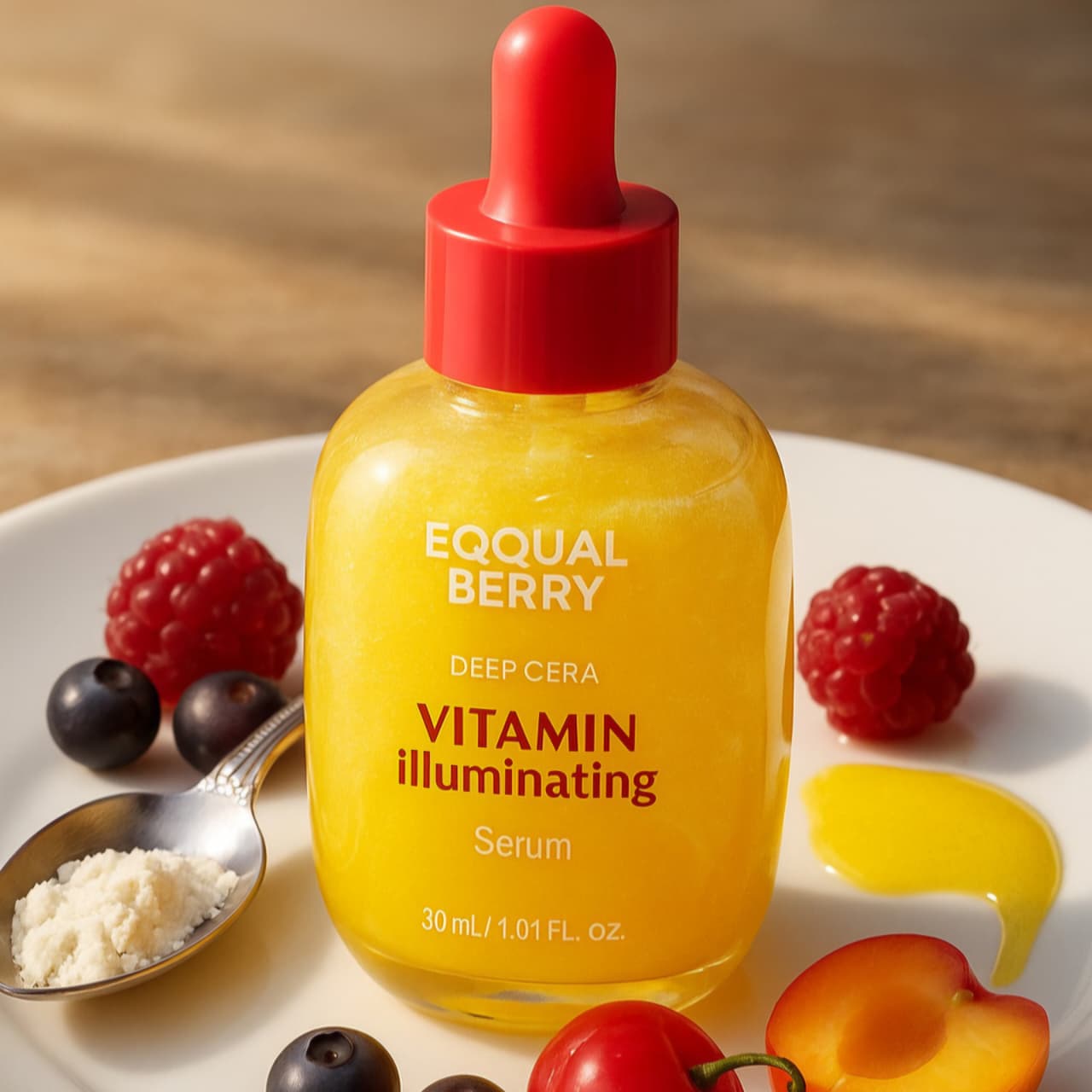 Eqqual Berry Serum Vitamin Illuminating Iluminador y Glow