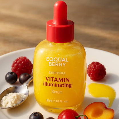 Eqqual Berry Serum Vitamin Illuminating Iluminador y Glow