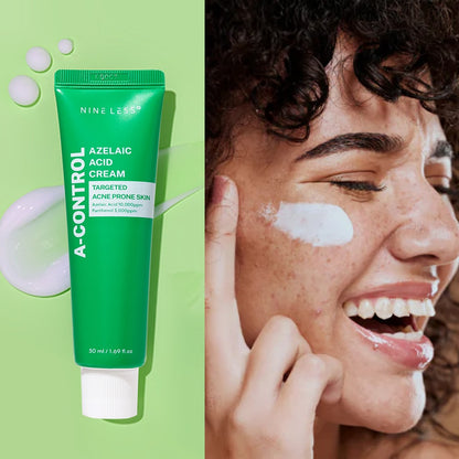 Nineless Crema Ácido Azeláico 10,000 ppm Antiacné y Antimancha