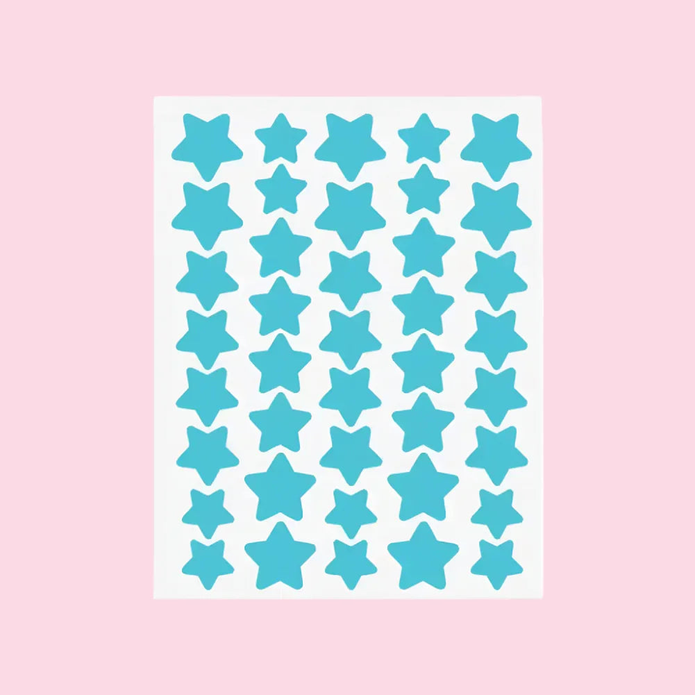 Parches para acné de estrellas de colores UNISEX